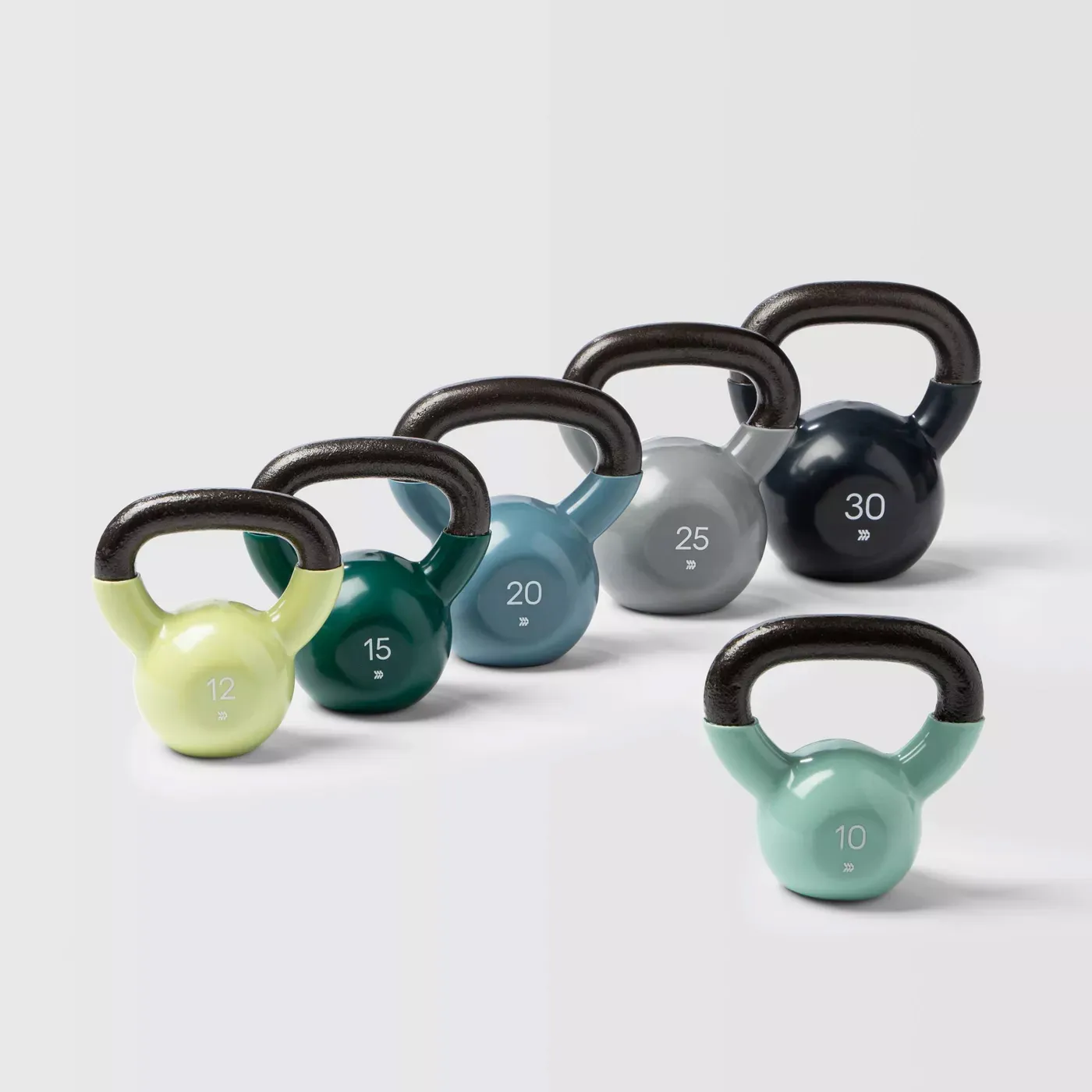 Kettlebell 25lb Gray - All In Motion - الصورة 3