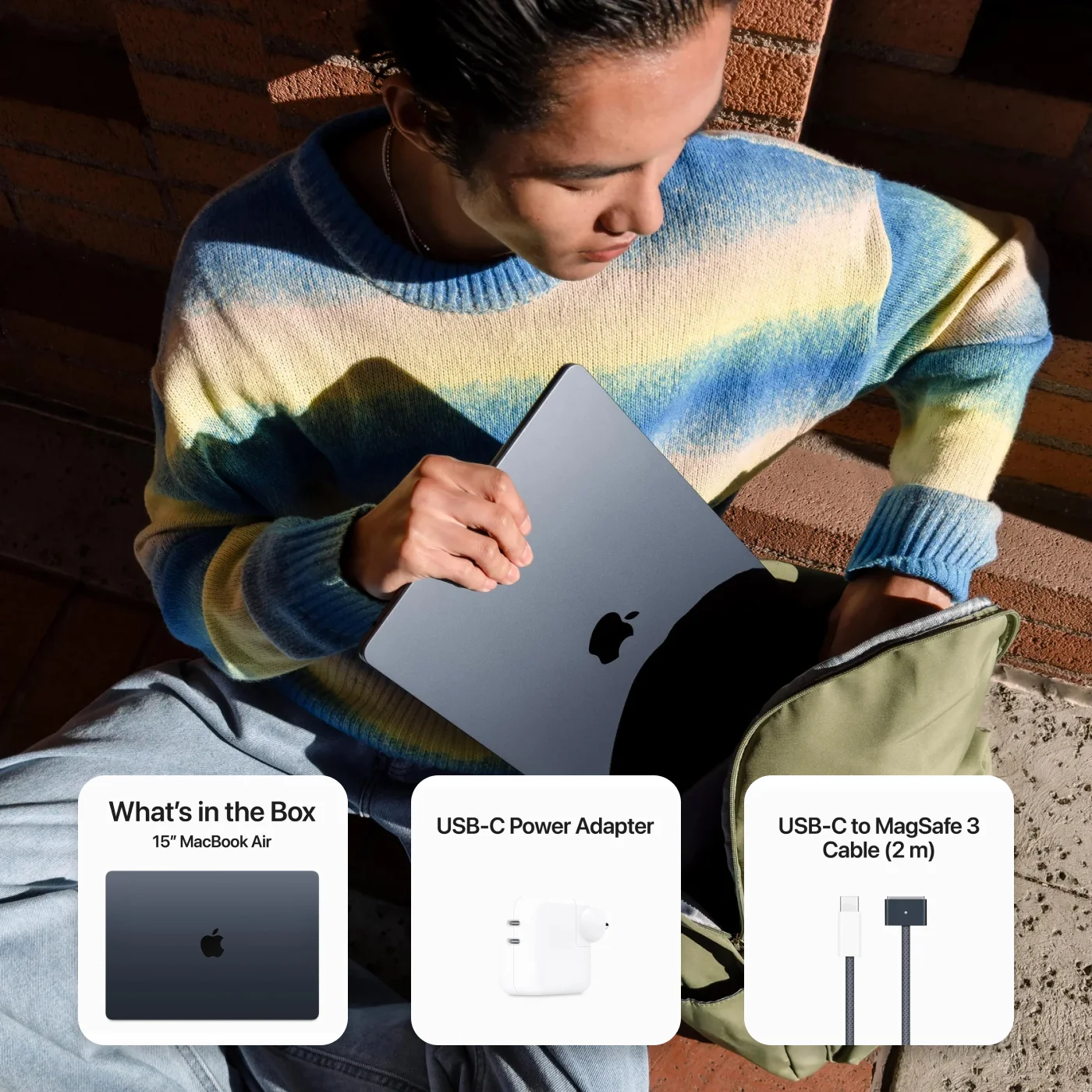 Apple MacBook Air M3 (13.6 inch, 8GB, 256GB, macOS) - الصورة 4